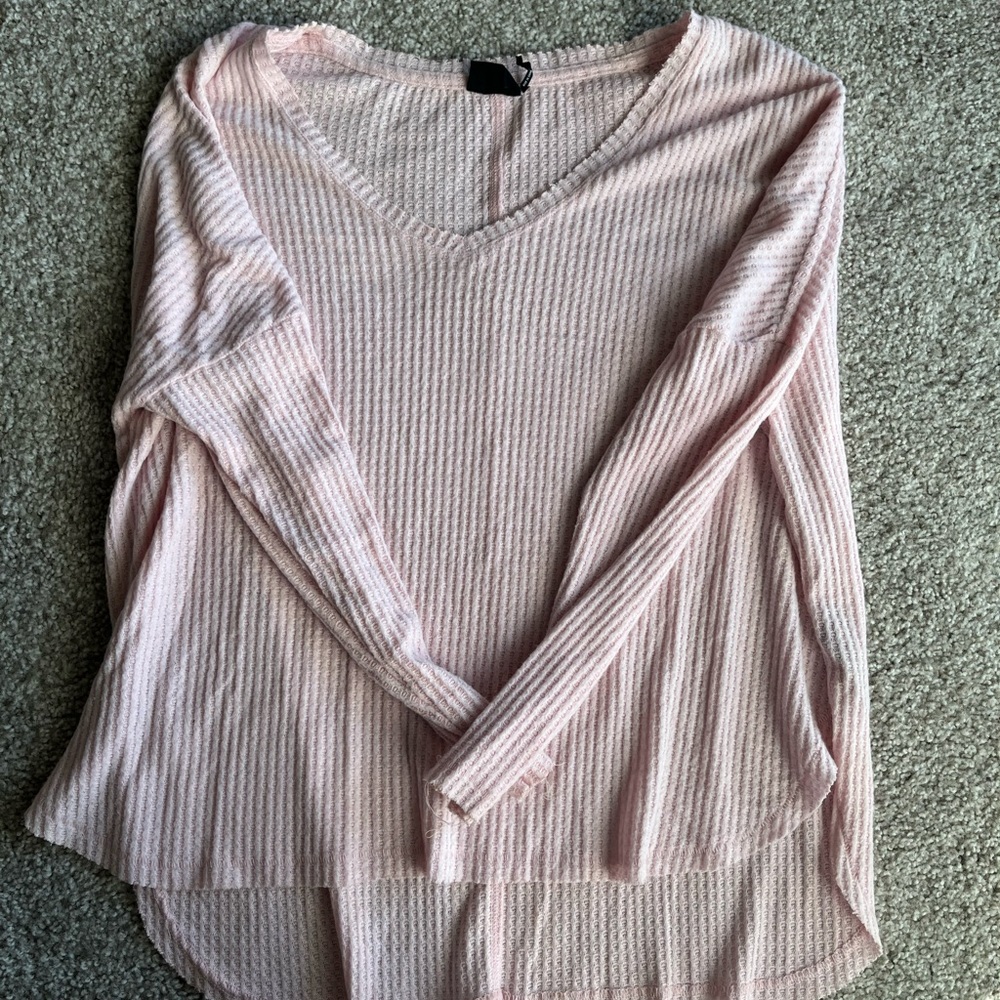 Urban outfitters waffle knit top